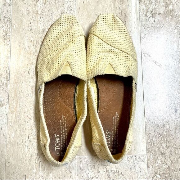 TOMS Woven Jute Classics Flats 206 - Picture 7 of 9